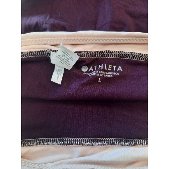 Athleta Swim Athleta Mod Block Medium Rise Swim Bottoms size L - Picture 3 of 3